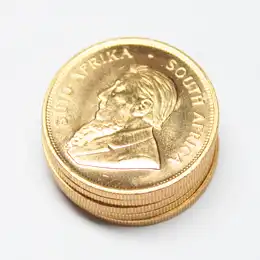 Gold Krugerrand coin